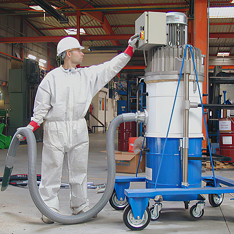 Industrial cleaning for production line