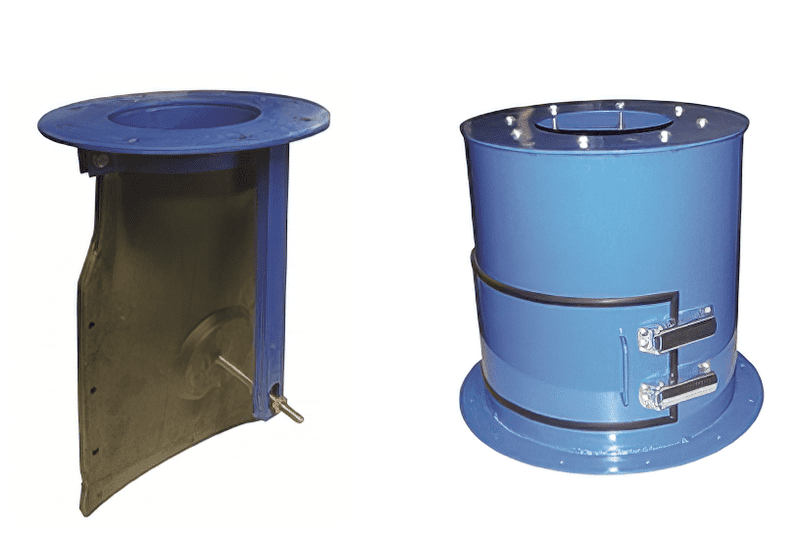Transport screening or flow bulk powder material